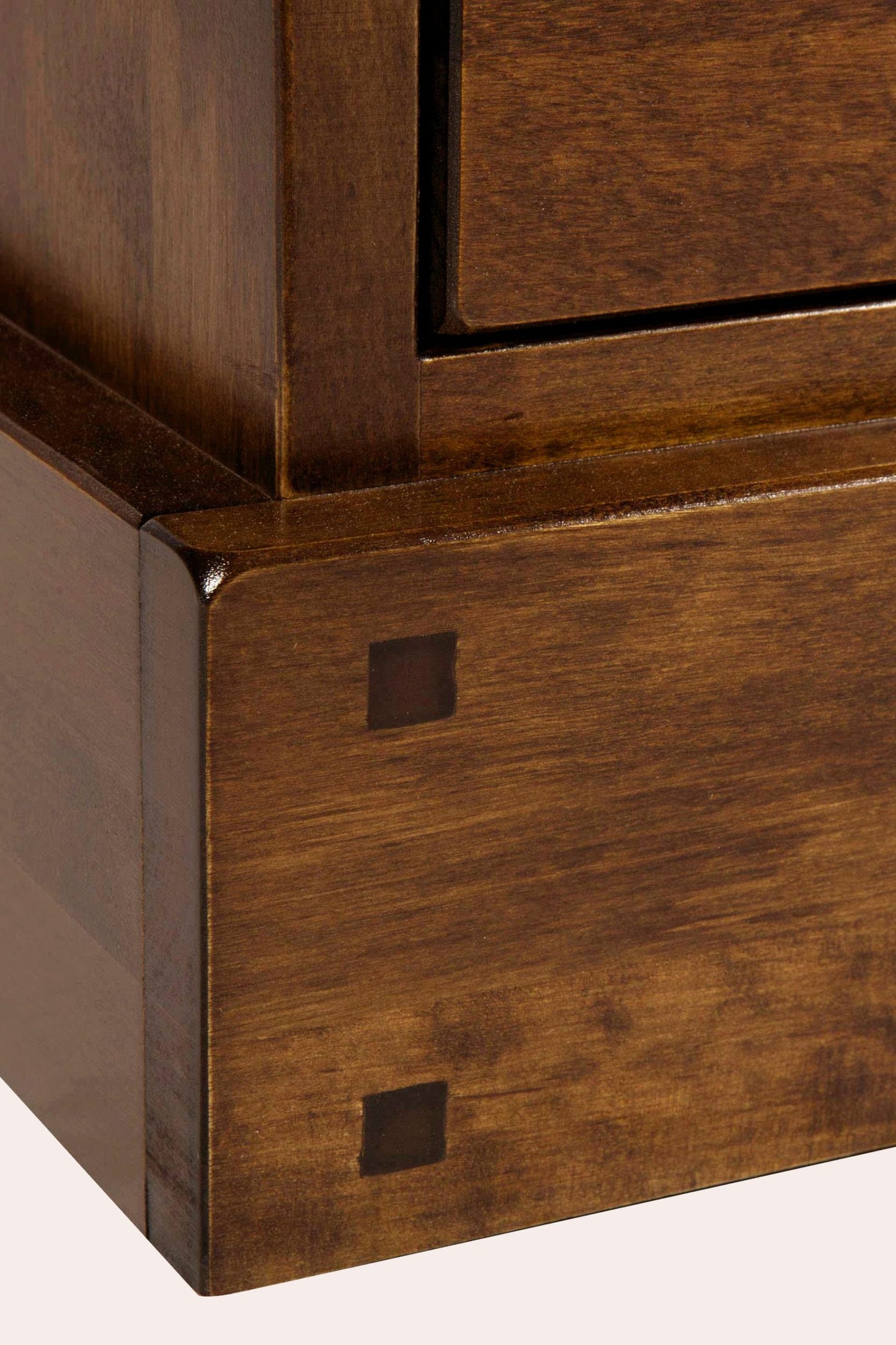 Laura Ashley Garrat Chestnut 2 Drawer Side Table