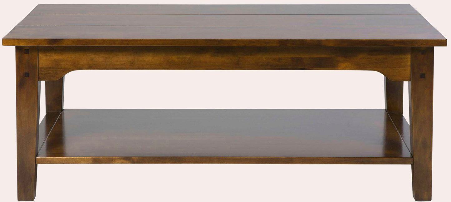 Laura Ashley Garrat Chestnut Rectangular Coffee Table