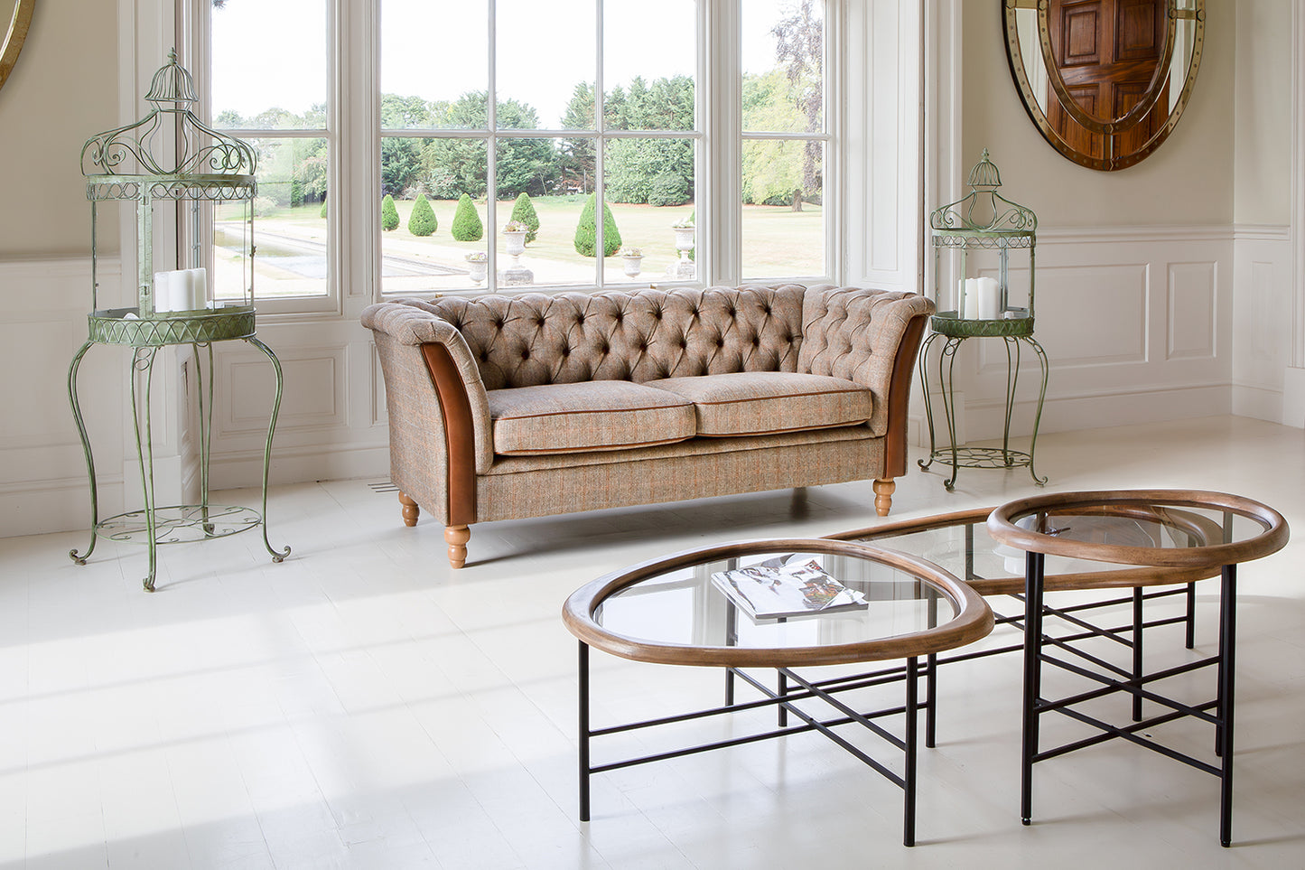 Vintage Sofa Company Granby 2 Seater Sofa in Hunting Lodge