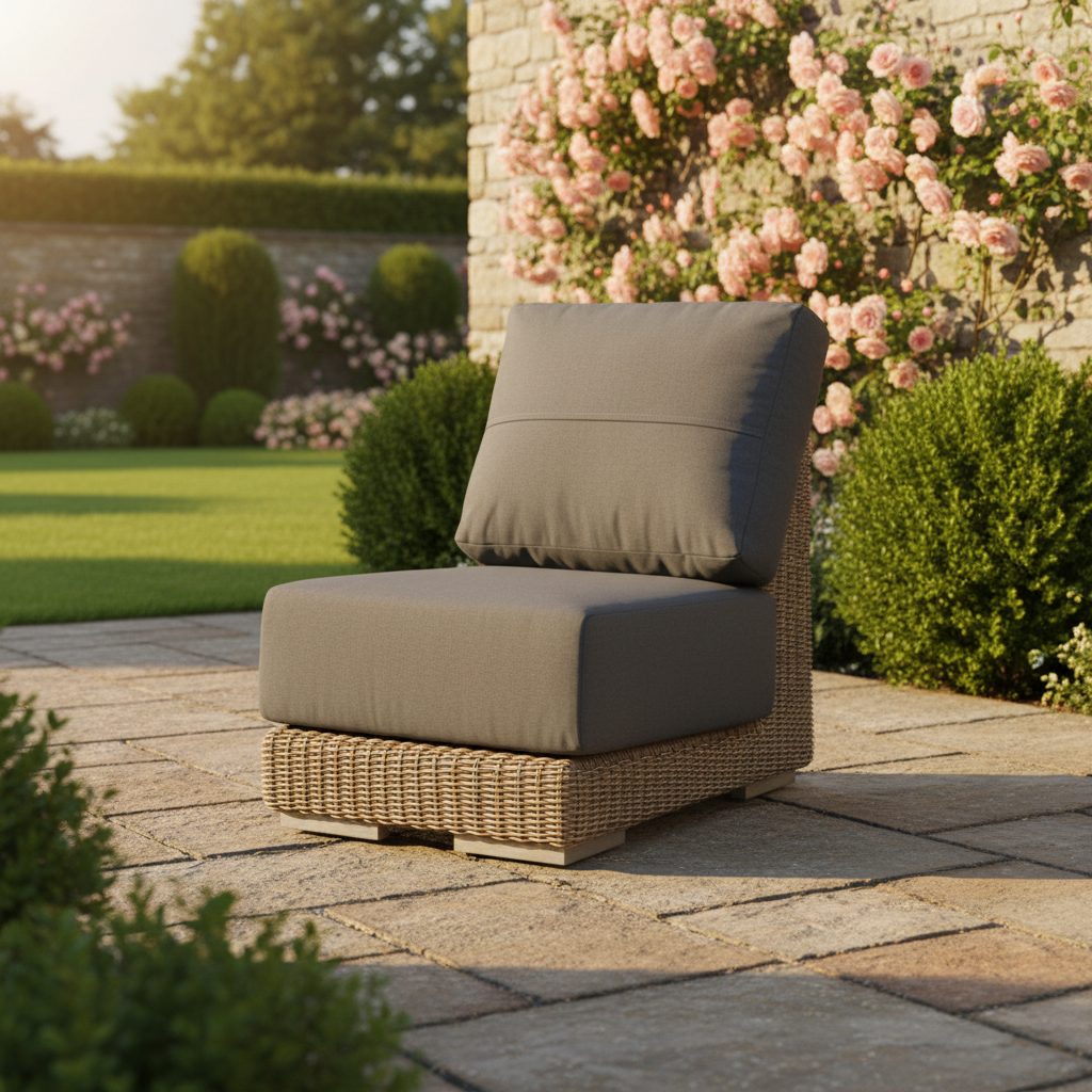4 Seasons Outdoor Kingston Modular Centre Unit in Pure Weave