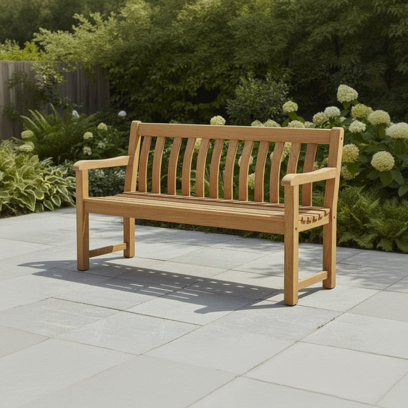 Alexander Rose Roble St Georges Garden Bench 5Ft