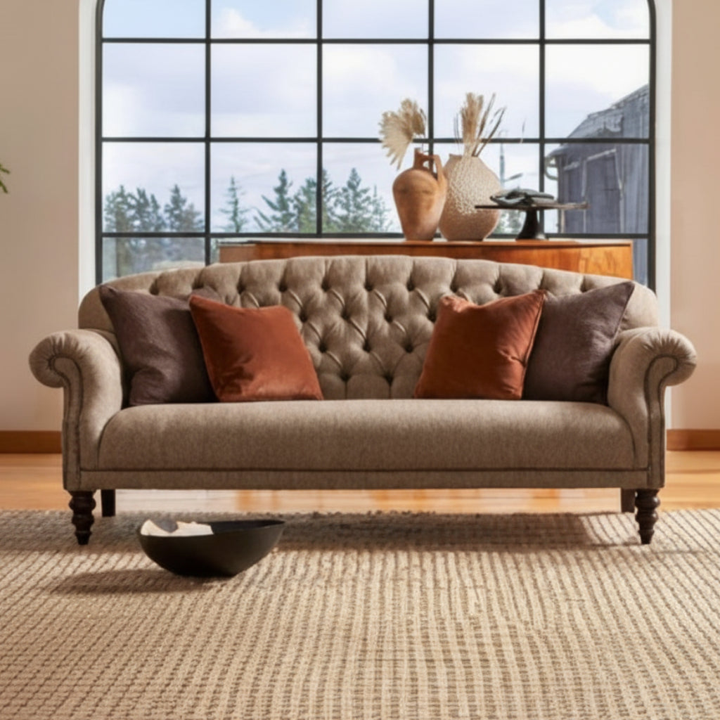 Tetrad Arbroath Grand Sofa in Jura Stag Harris Tweed | Shackletons