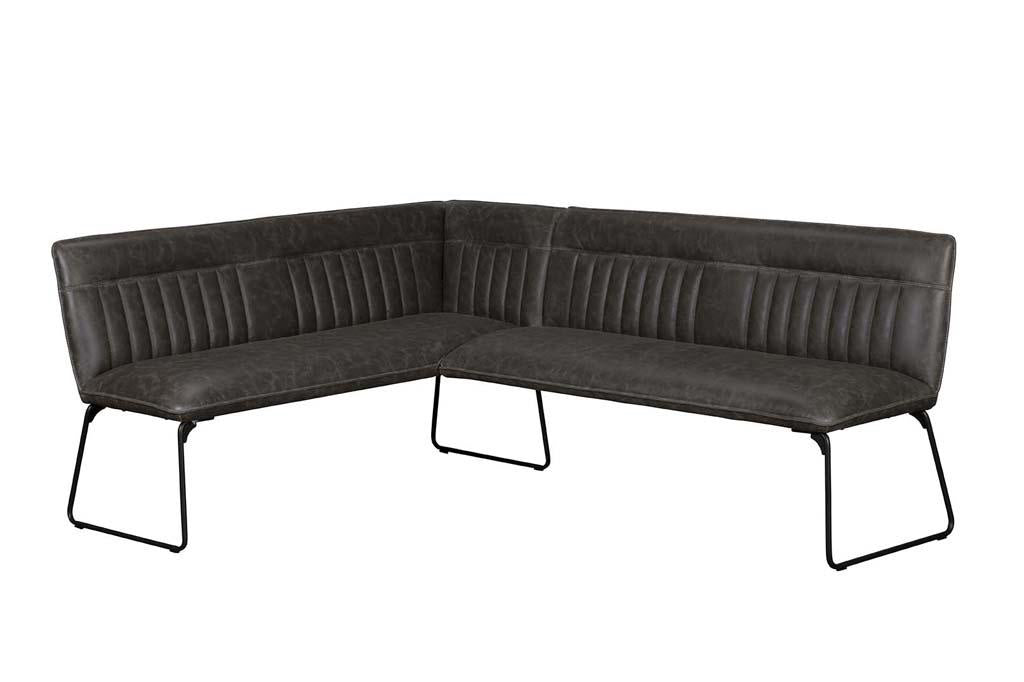 Baker Cooper Corner Bench Right in Grey