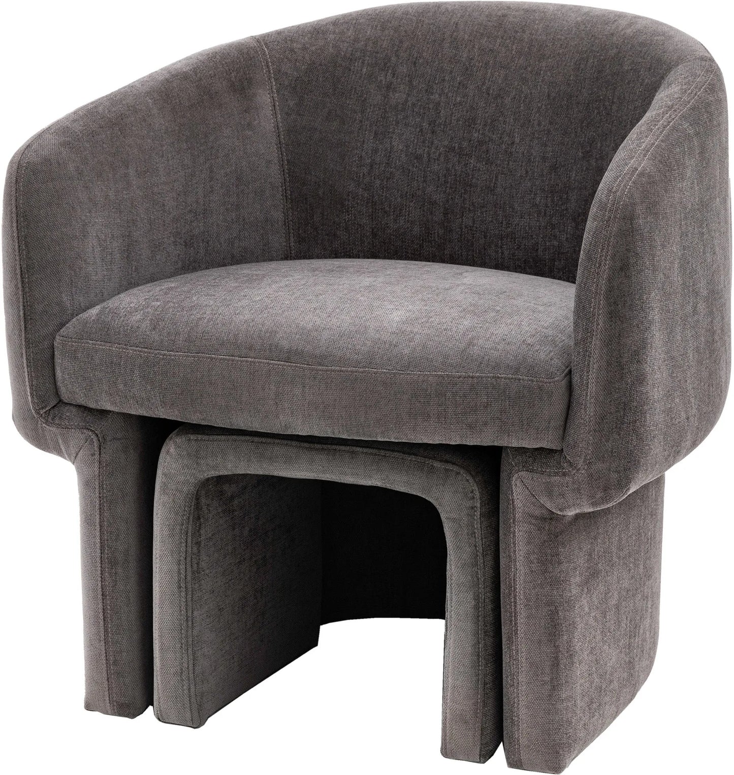 Gallery Direct Asko Armchair in Anthracite