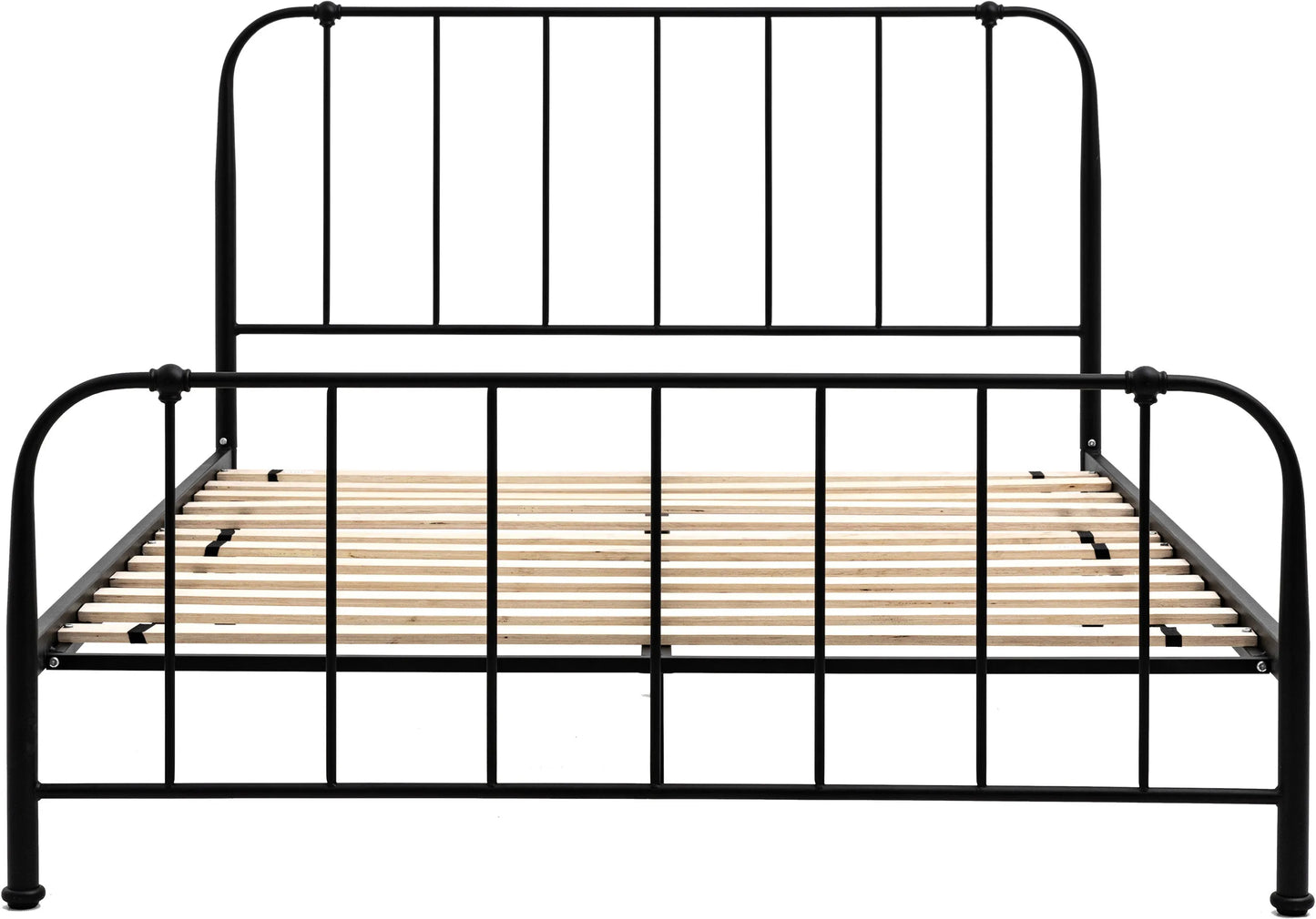 Gallery Direct Loughton Double Bedstead in Black