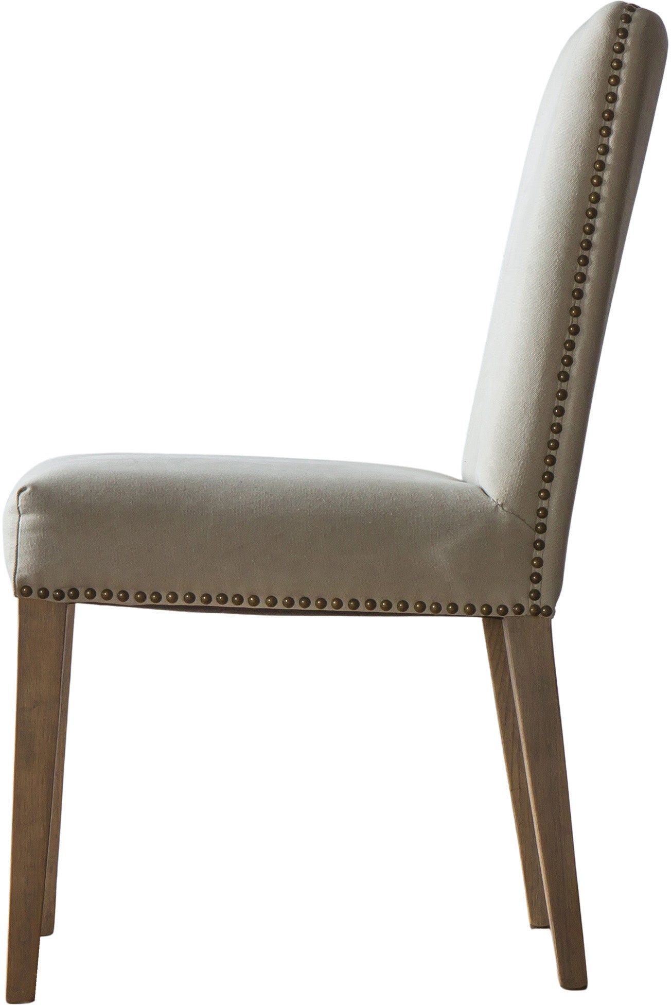 Gallery Direct Pair of Rex Dining Chairs in Cement Linen