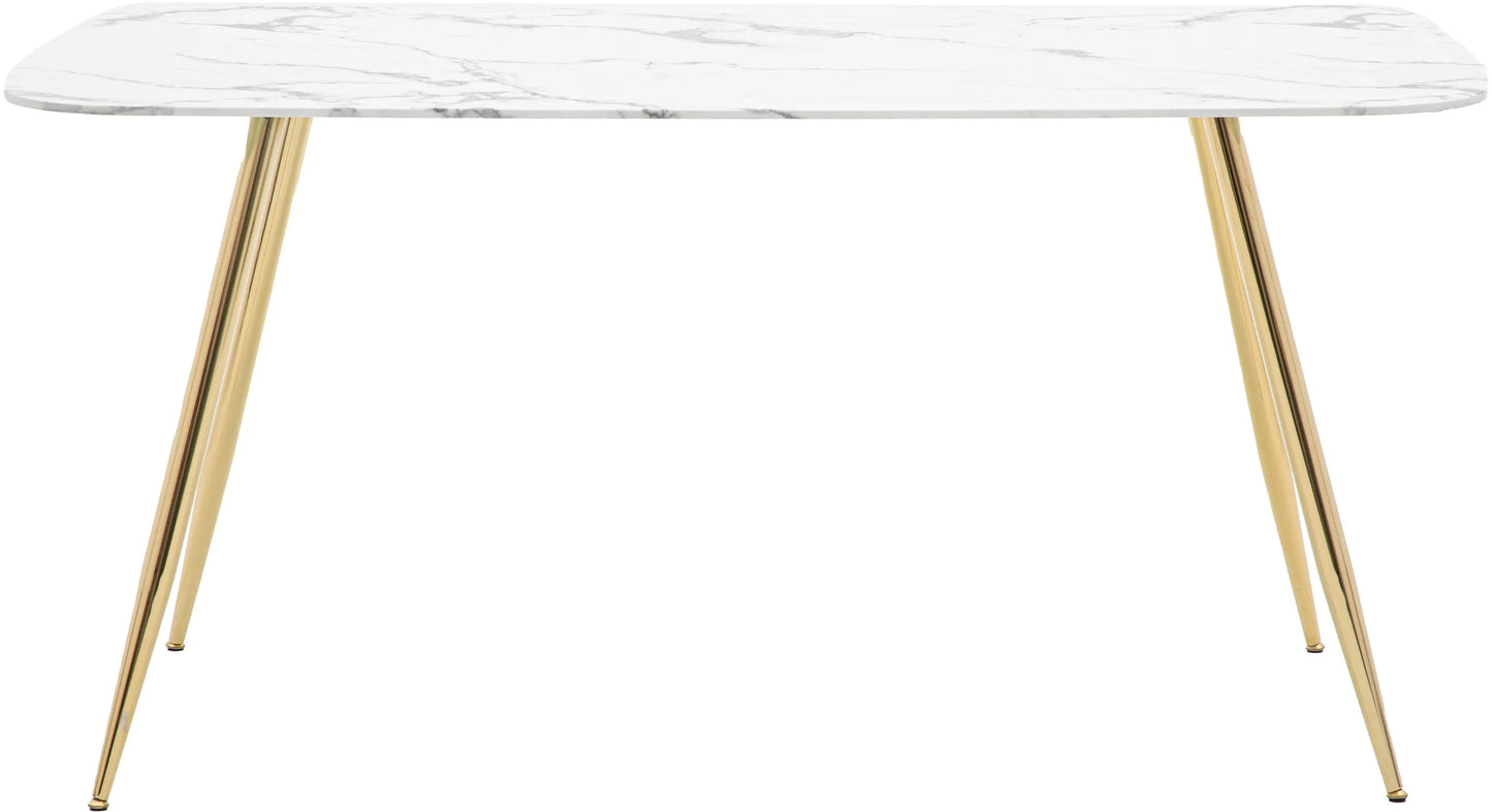 Gallery Direct Evans Dining Table White Effect