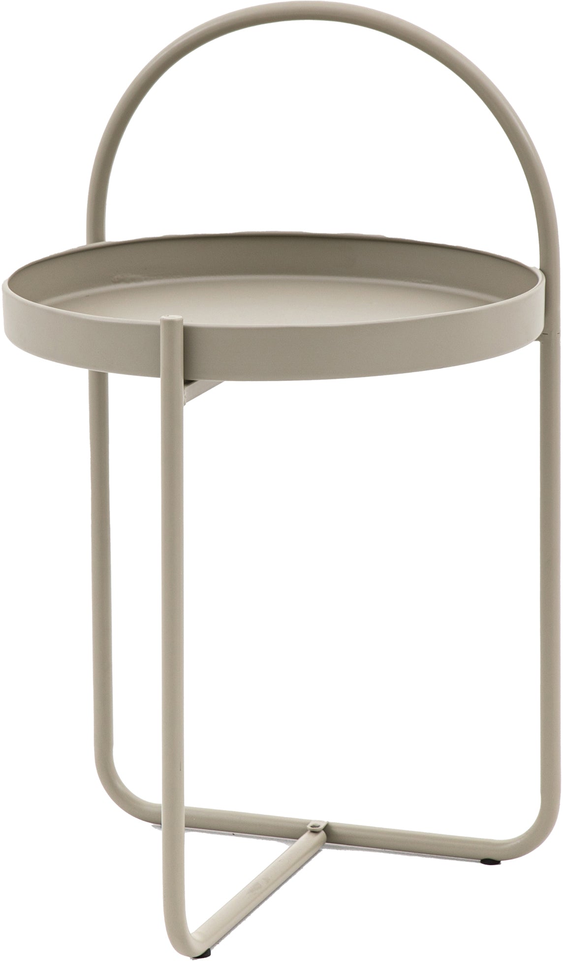 Gallery Direct Melbury Side Table in Latte