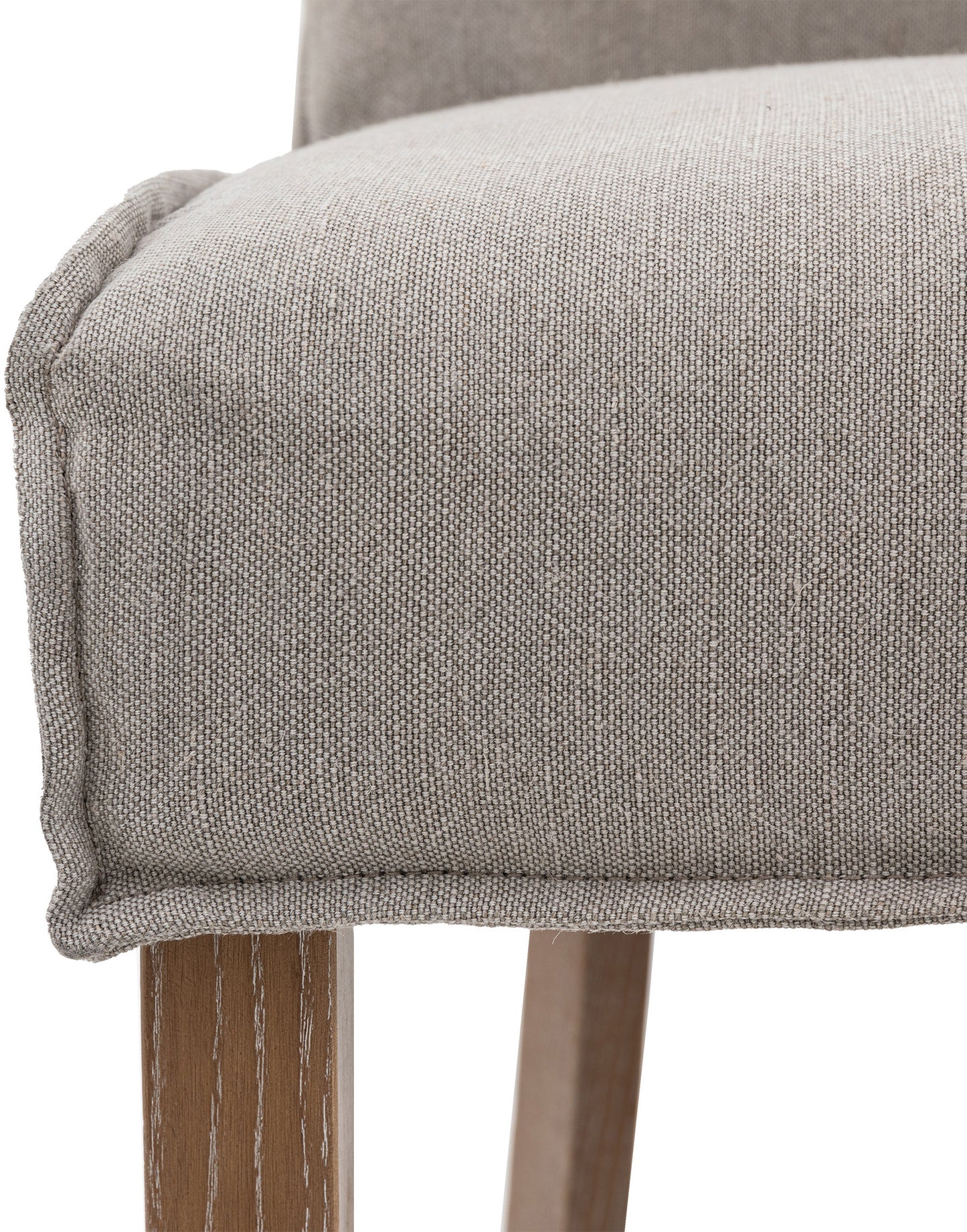 Gallery Direct Pair of Tarnby Bar Stools in Taupe