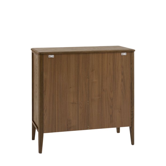 Gallery Direct Camden 3 Drawer Chest in a Walnut wood grain finish