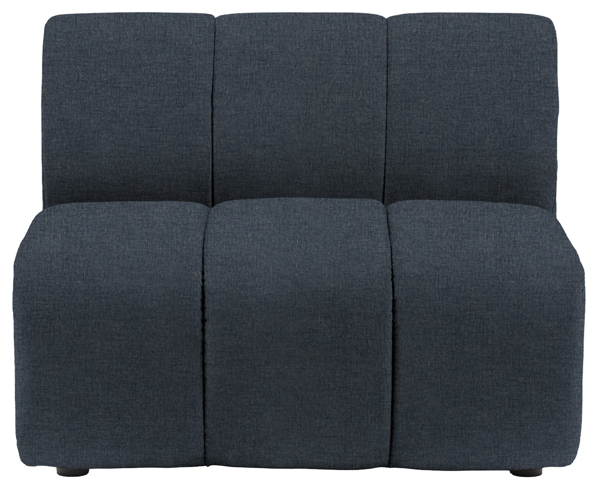 Gallery Direct Como Module 1 Seater in Willow Waves upholstery, product view