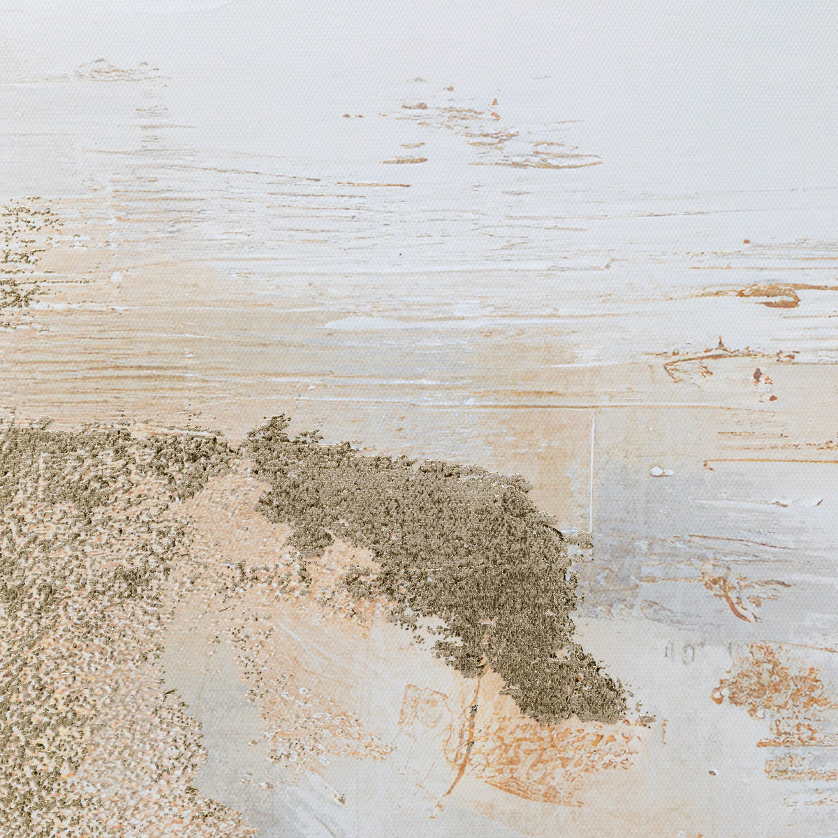 Gallery Direct Ethereal Framed Canvas, close-up of the artwork and frame details