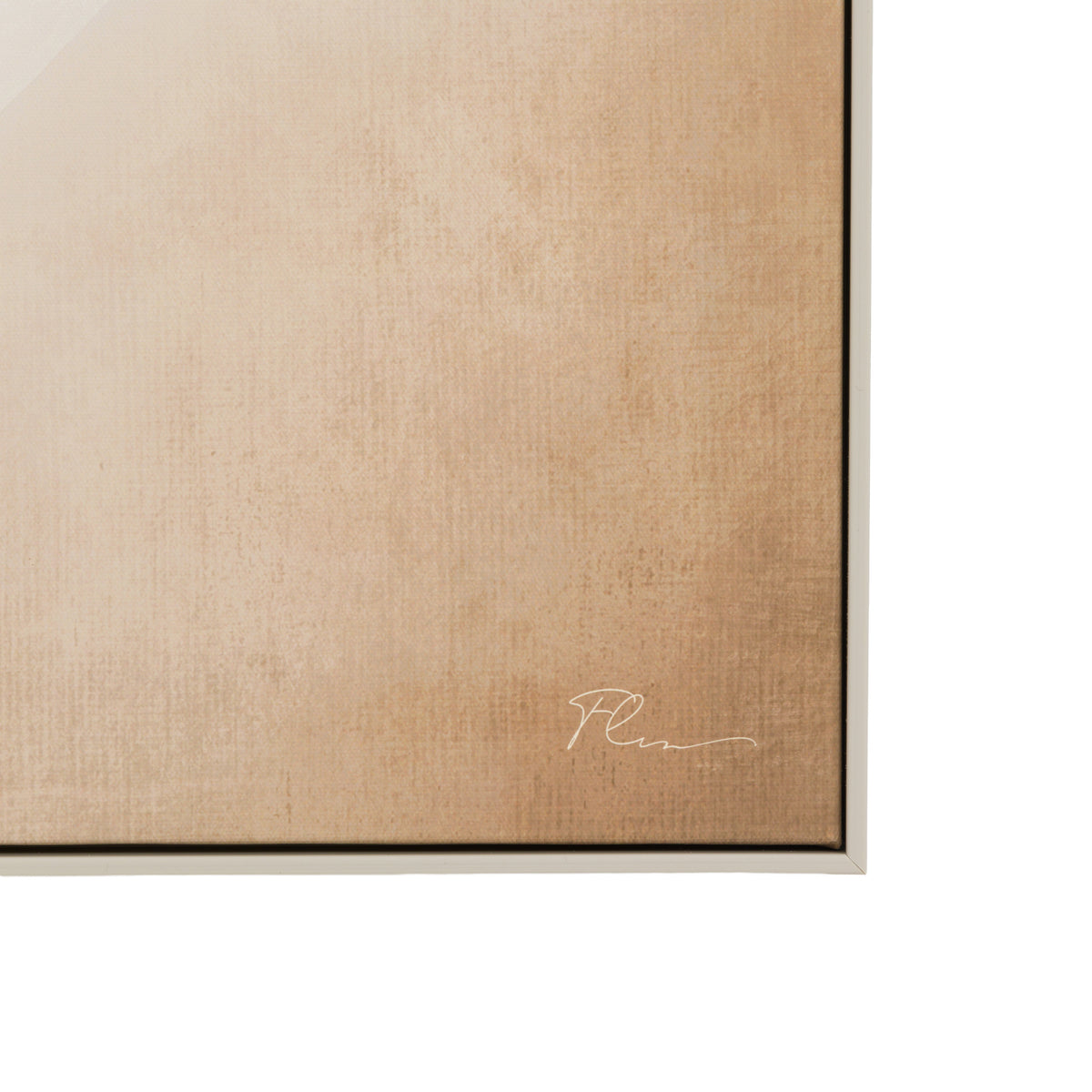 Gallery Direct Golden Fight Framed Canvas, close-up of the artwork and frame details