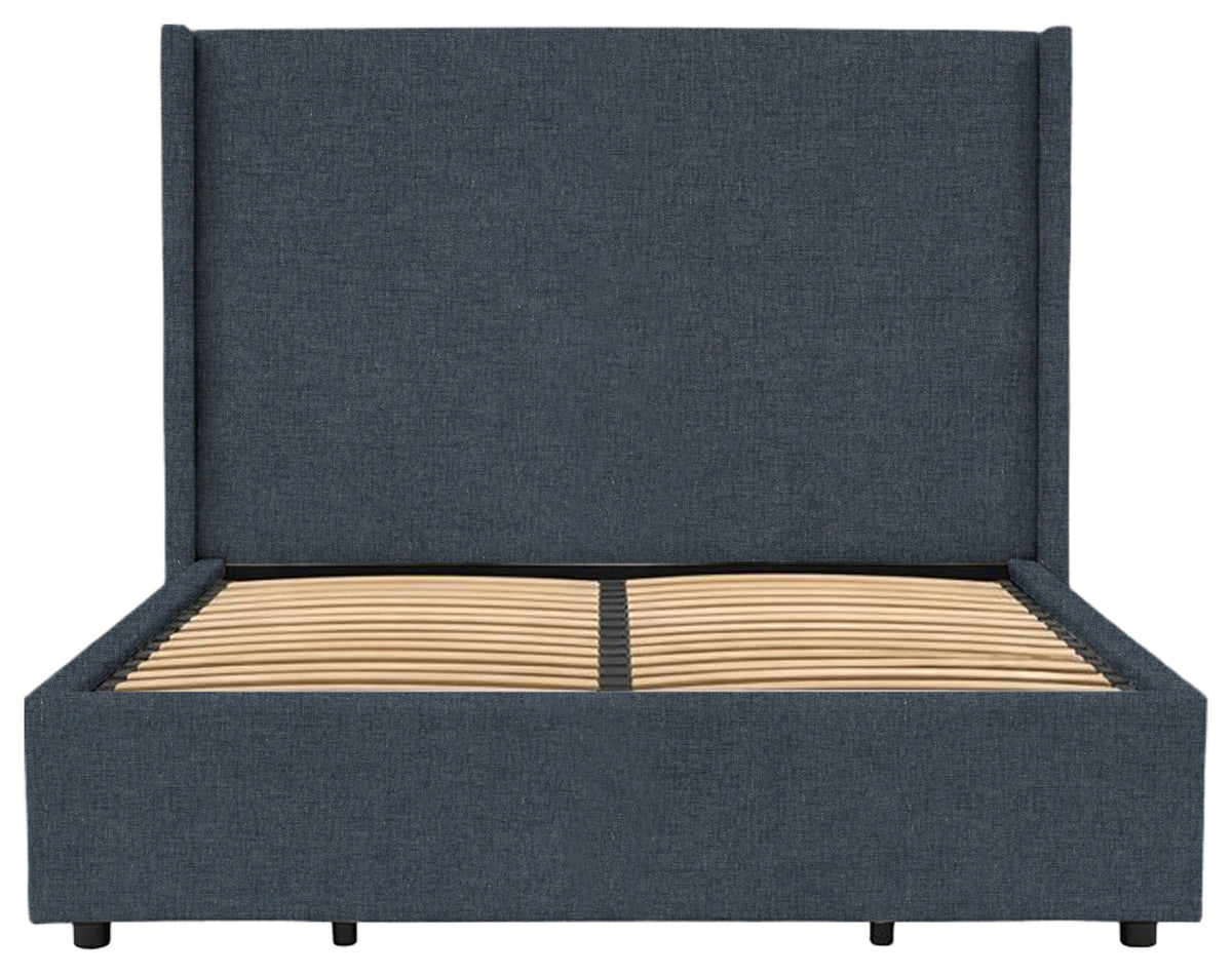Gallery Direct Halstead Ottoman Super King Size in Willow Waves upholstery, product view