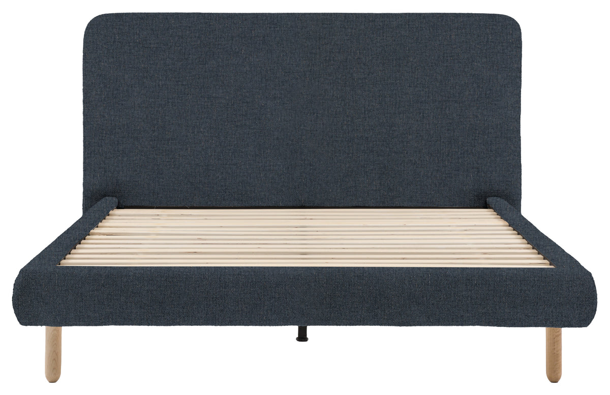Gallery Direct Rabley Bedstead King Size in Willow Waves upholstery, product view