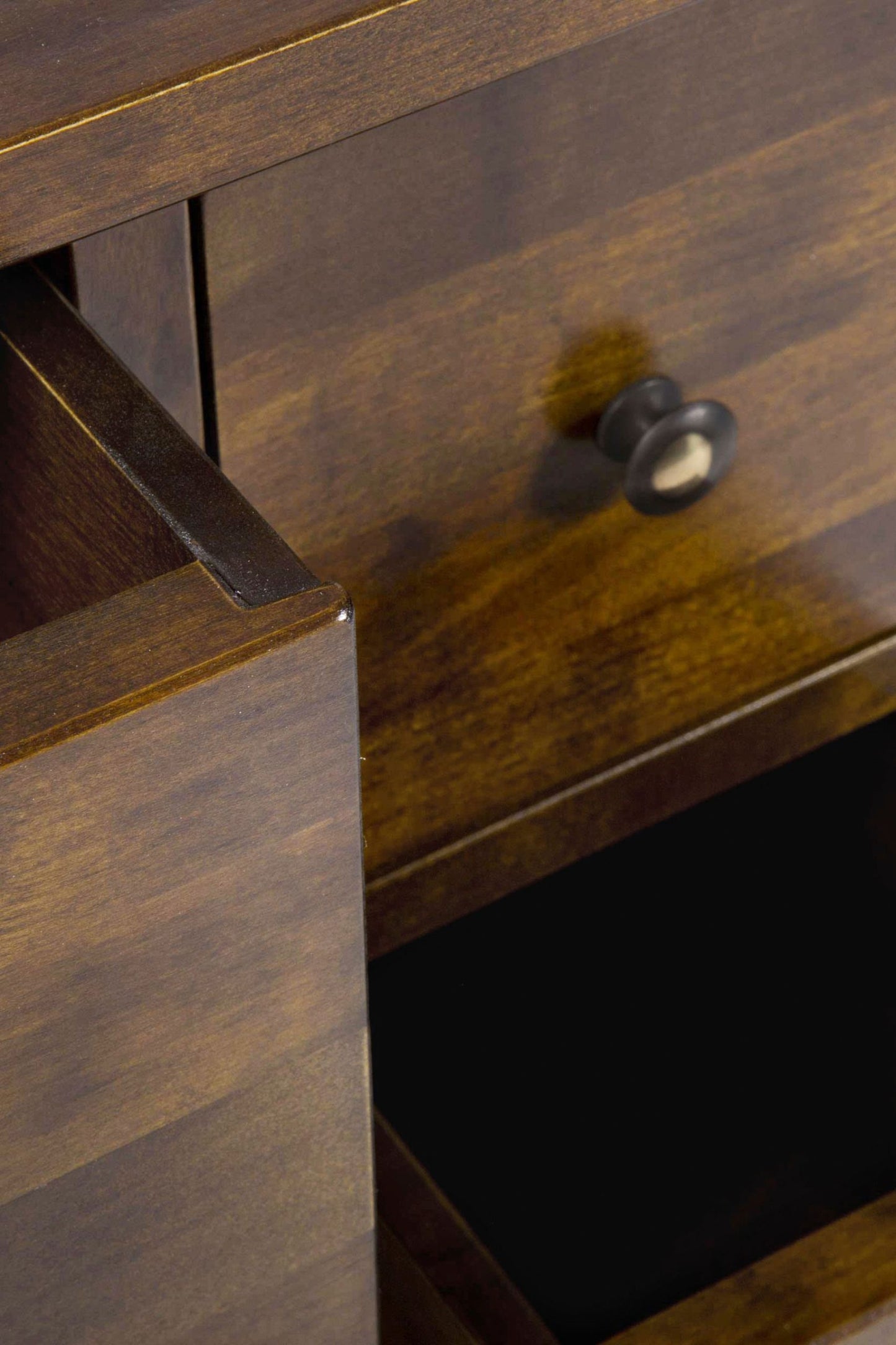 Laura Ashley Garrat Chestnut 1 Door 6 Drawer Sideboard crafted from solid birch wood with metal handles