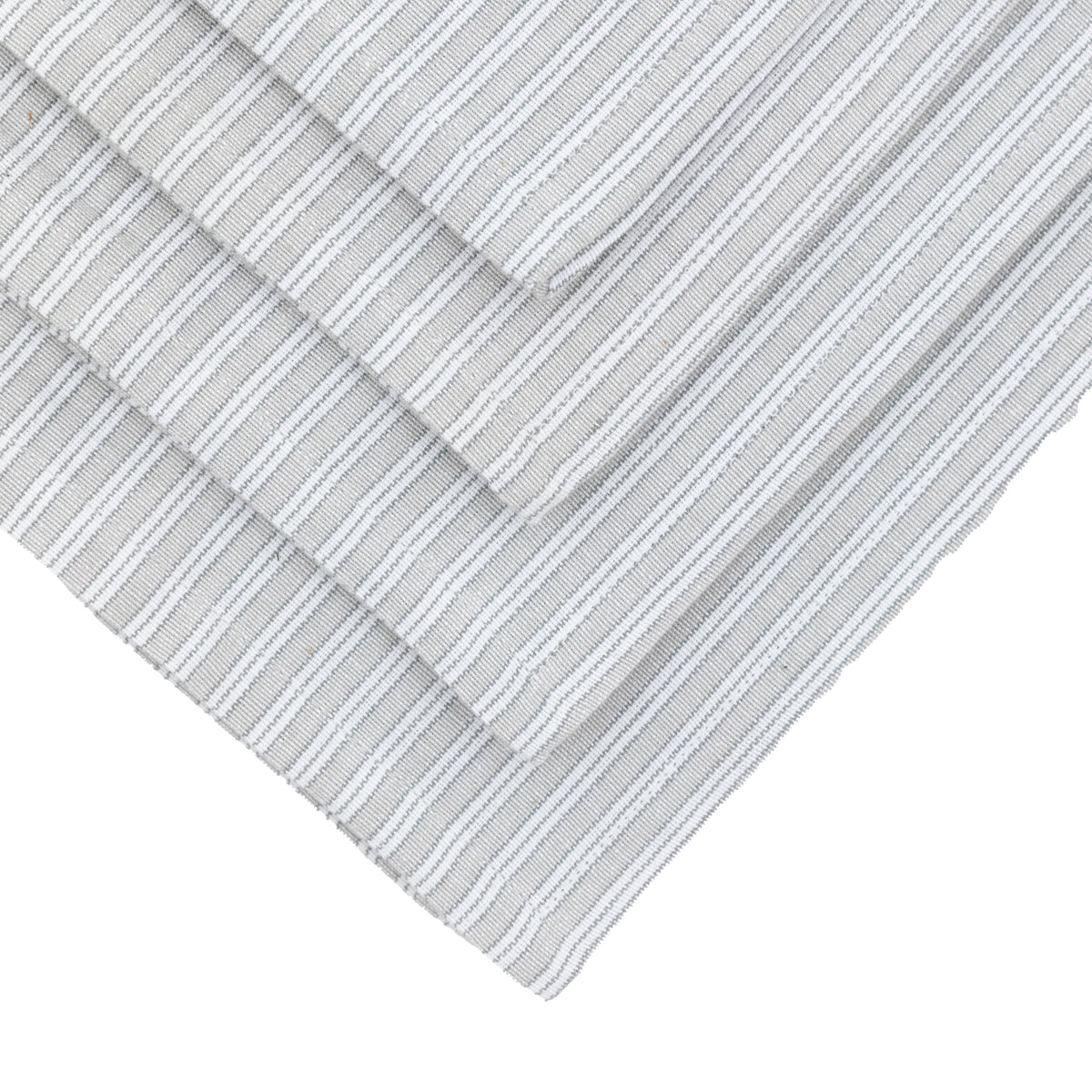 Gallery Direct Woven Striped Napkin Grey (4pk) - image 6