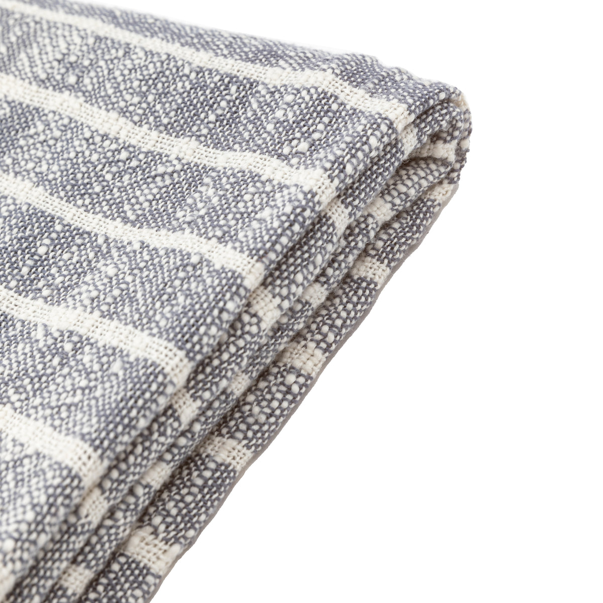 Gallery Direct Melford Stripe Throw Ink - image 5