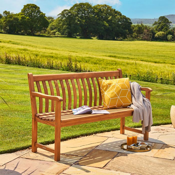 Alexander Rose 5Ft Teak Broadfield Garden Bench