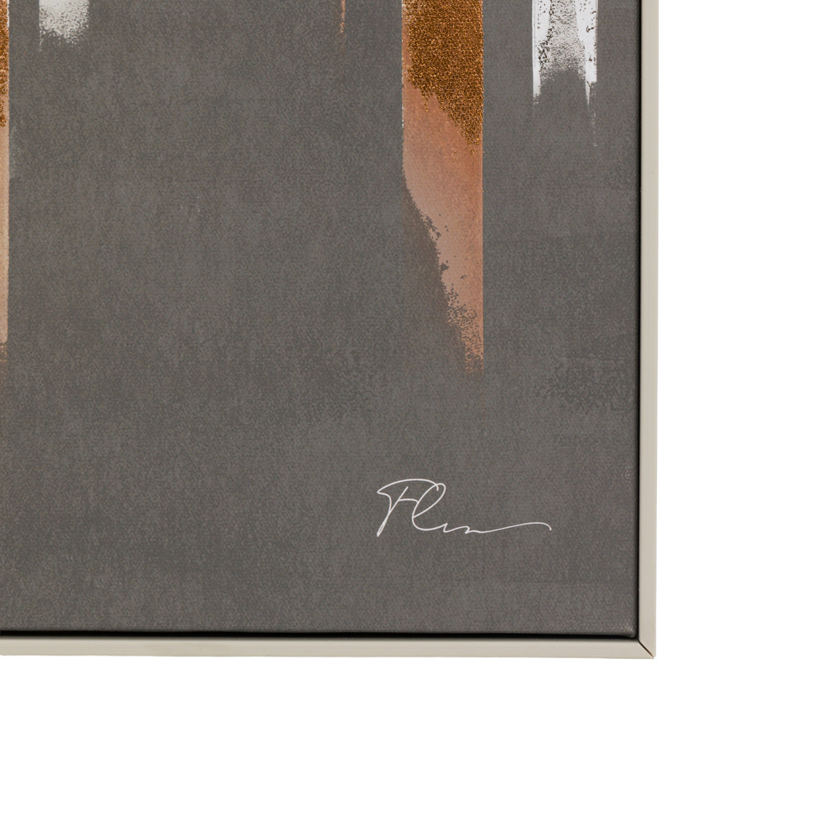 Gallery Direct Guilded Silence Framed Canvas - image 5