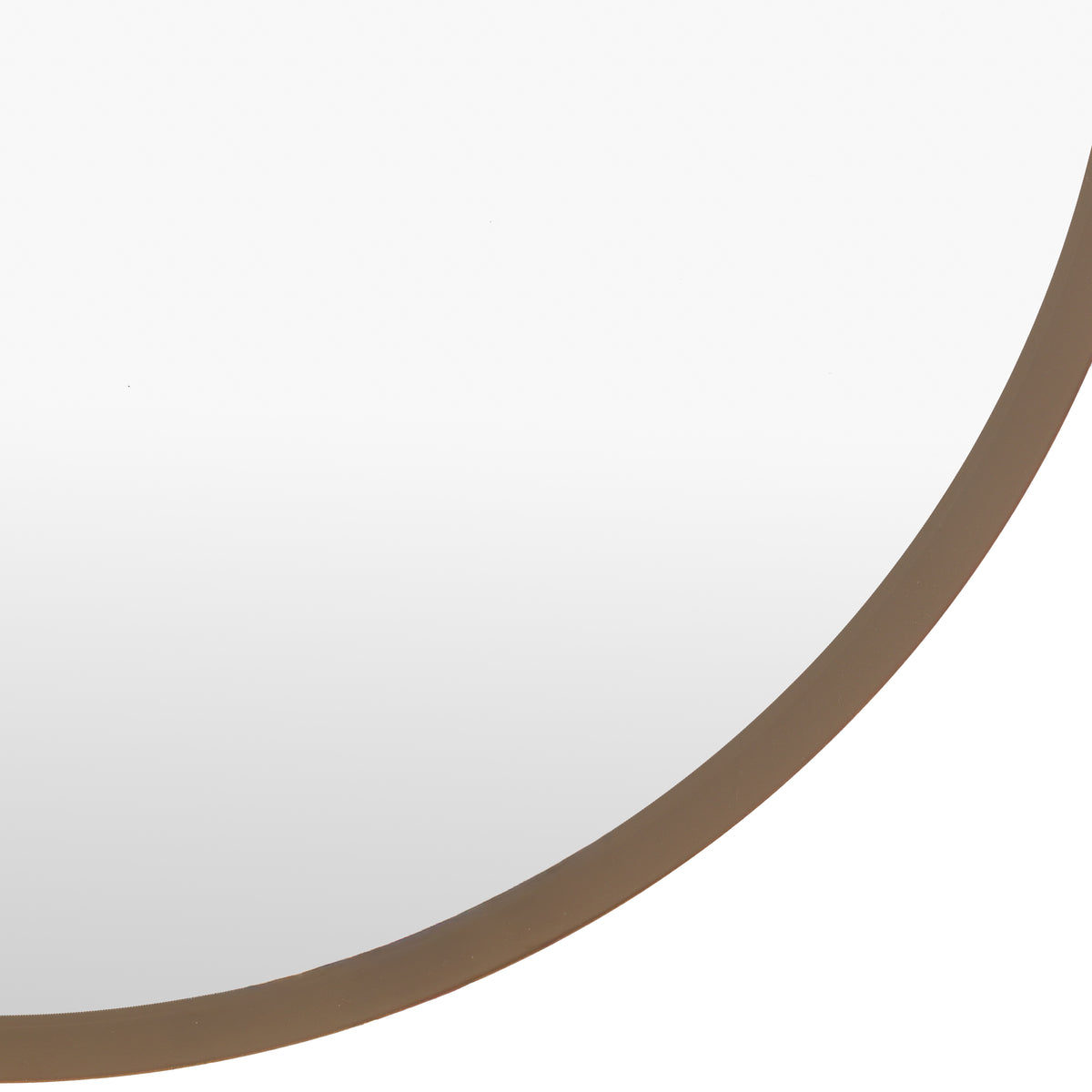 Gallery Direct Bistro Round Mirror Chocolate - image 5