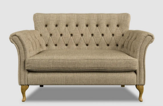 Vintage Sofa Company Padley 2 Seater Sofa in Harrington Tweed — studio product view