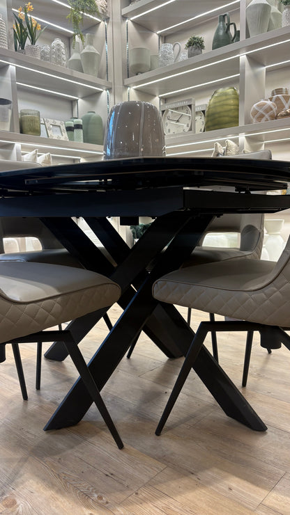 Carlton Furniture Milan Small Extending Dining Table