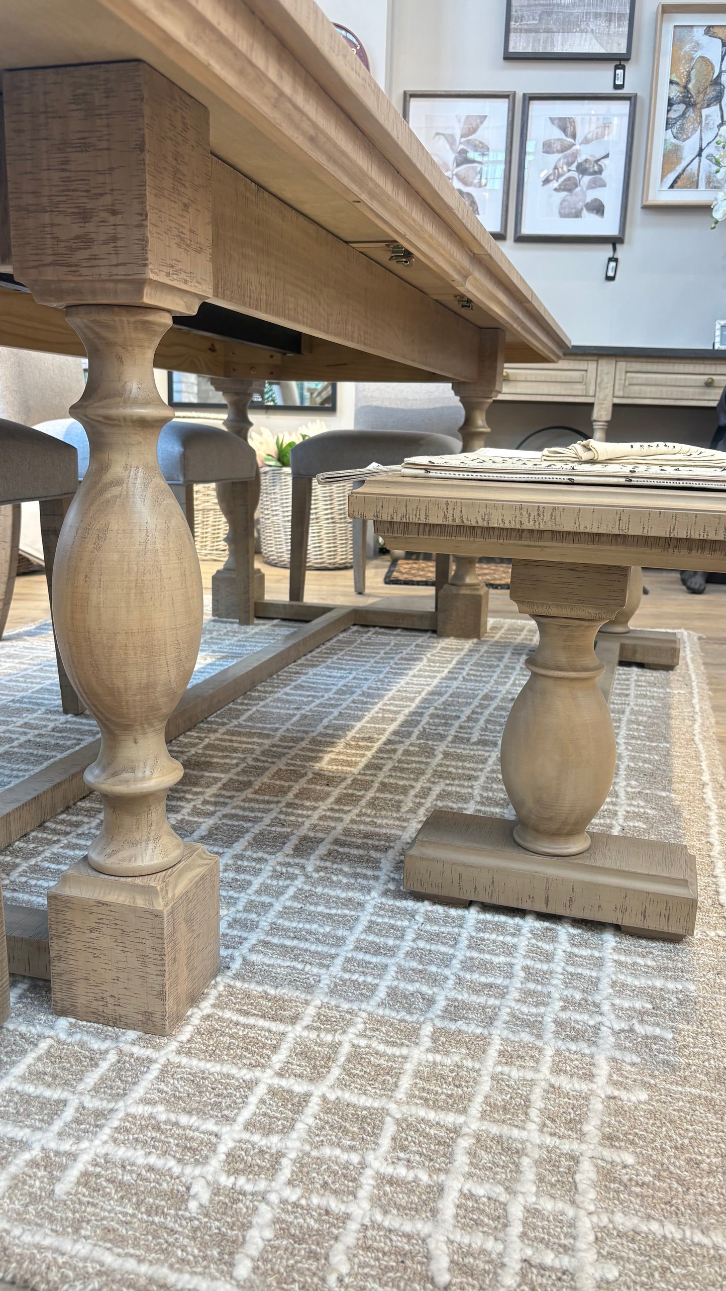 Gallery Direct Vancouver Extending Dining Table