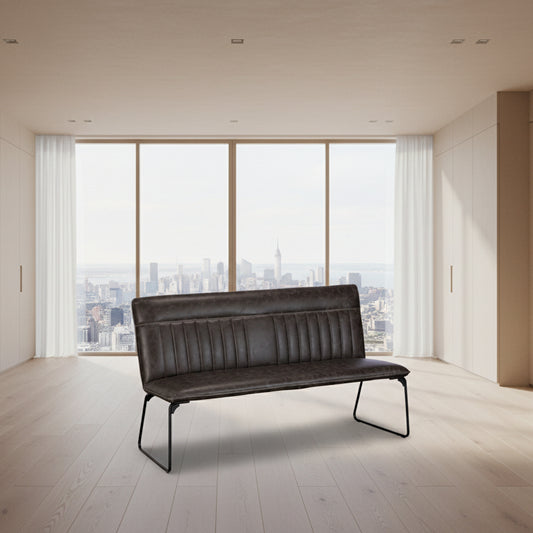 Baker Cooper Bench in Grey