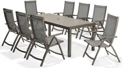 LifestyleGarden Solana 8 Multi-Position Seat Dining Set