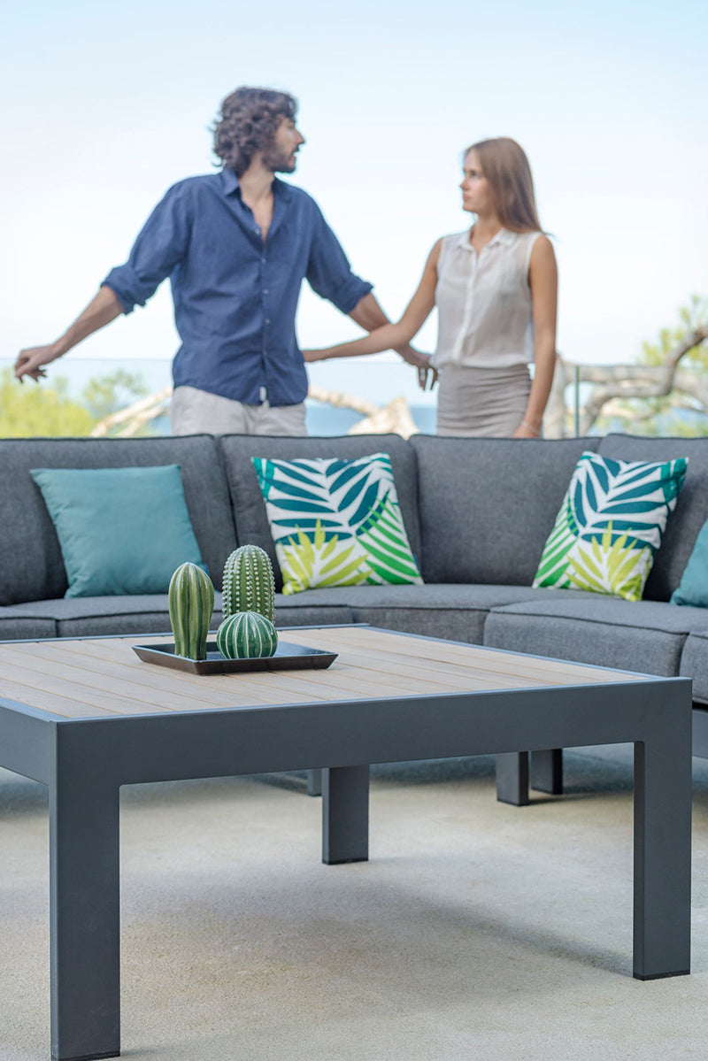 LifestyleGarden Palau 100cm Square Corner Set