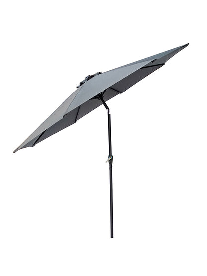 LifestyleGarden 2.5m Parasol and 15 kg base set – Grey