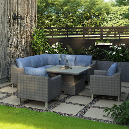 LifestyleGarden Haiti Deluxe Corner Set with Armchairs