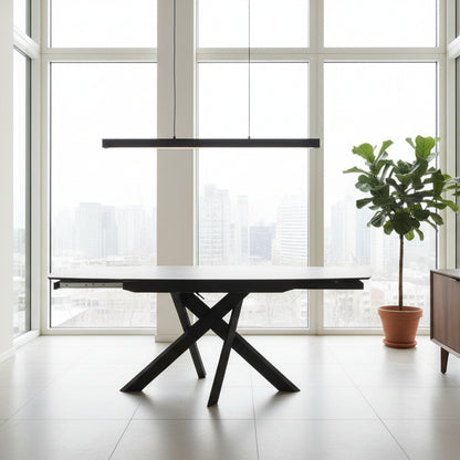 Carlton Furniture Milan Small Extending Dining Table