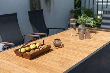 LifestyleGarden Amber 8 Seat Stacking Dining Set