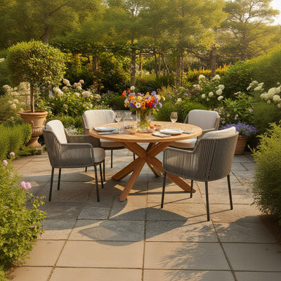 4 Seasons Outdoor Bernini 4 Seat Dining Set