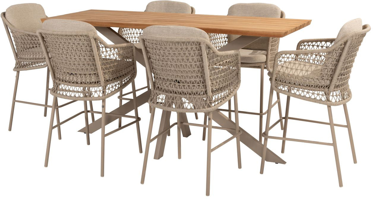 4 Seasons Outdoor Tramonti 6 Seat Dining Set