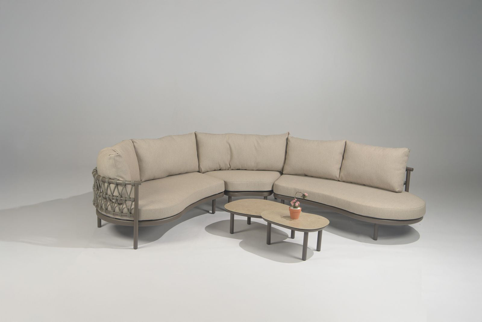 4 Seasons Outdoor Piacenza Corner Chaise Set