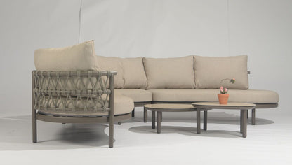 4 Seasons Outdoor Piacenza Corner Chaise Set