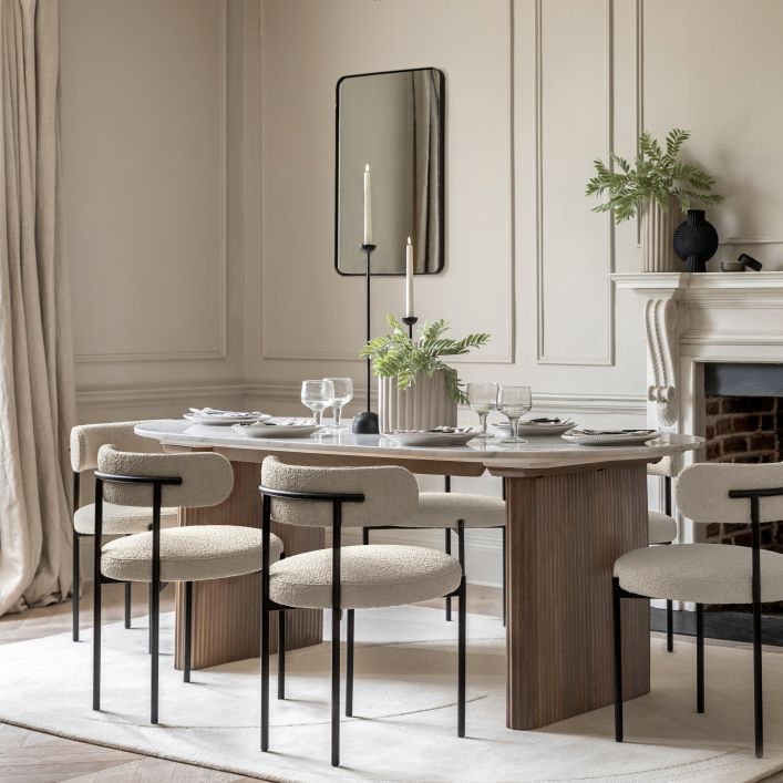 Gallery Direct Marmo Large Dining Table