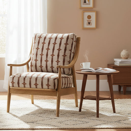 Gallery Direct Reliant Armchair in Indra Stripe