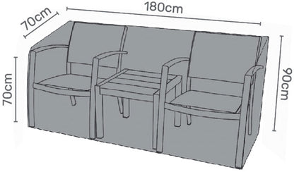 LifestyleGarden Premium Furniture Cover for Bistro Set