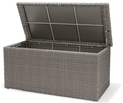 LifestyleGarden Bermuda Cushion Box with Box Liner in Grey