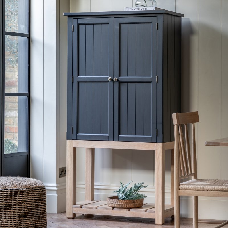 Gallery Direct Eton 2 Door Cupboard in Meteor