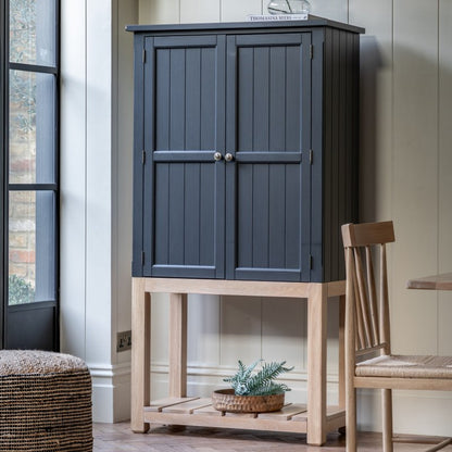 Gallery Direct Eton 2 Door Cupboard in Meteor
