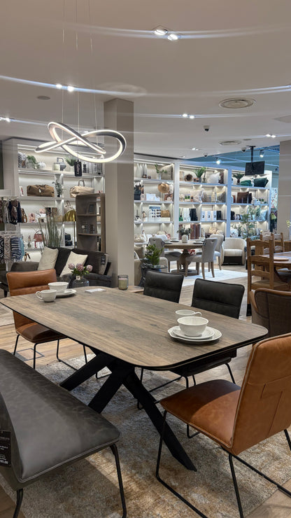 Carlton Furniture Florence Extending Oval Dining Table