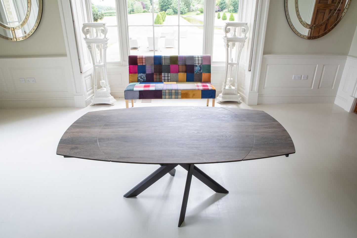 Carlton Furniture Milan Small Extending Dining Table