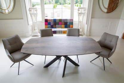 Carlton Furniture Milan Small Extending Dining Table
