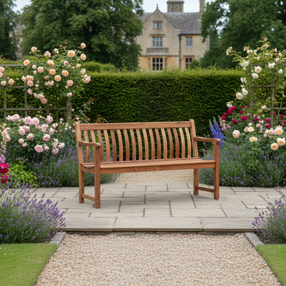 Alexander Rose Cornis Broadfield Garden Bench 5Ft