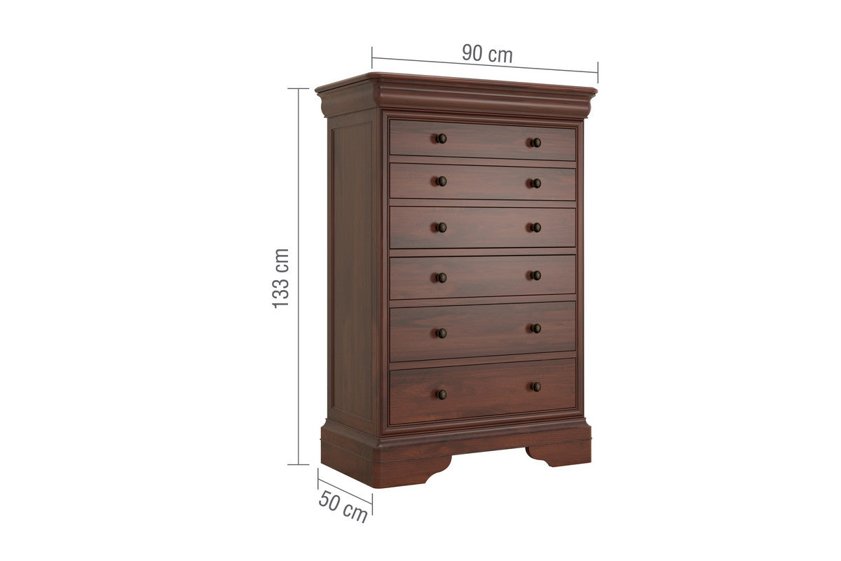 Willis & Gambier Antoinette Tall 6 Drawer Chest